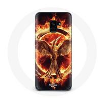 Coque pour Samsung Galaxy A8 Plus Hunger Games Film Logo