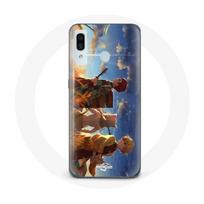 Dėklas Samsung Galaxy A20e Tanjiro Inosuke ir Zenitsu Demon Slayer Kimetsu no Yaiba Anime Manga