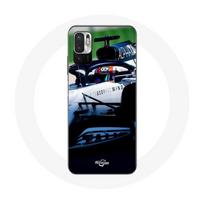 Coque pour Xiaomi Redmi Note 10 5G Formule 1 Pierre Gasly Pilote F1 Blanc