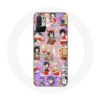 Coque pour Xiaomi Poco M3 Pro Demon slayer merry christmas affiche le cadeau de noël
