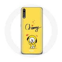 Coque pour Huawei P20 BTS Bangtan Garçons BT21 Chimmy Jimin Fond Jaune
