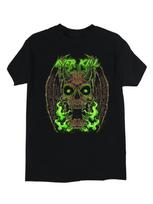 Overkill Skull Black Unisex T-Shirt S