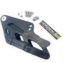 Motociklo grandinės kreiptuvo apsauga, skirta Husqvarna Norden 901 HUSQVARNA NORDEN901 2022 2023 m. juoda