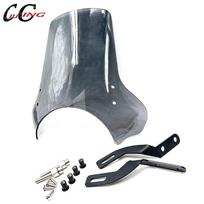 2022 2023 Scram 411 Motorcycle Sprot Windshield For Himalayan Scram 411 SCRAM411 411cc Windscreen Spoiler himalayan scram411 tamsiai pilka spalva