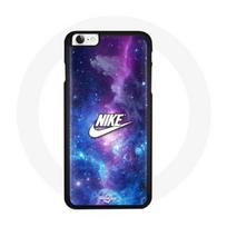 Maniacase Case for for Iphone SE 2020 Nike White Logo Colorful Space - juoda