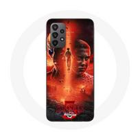 Case - Maniacase - Samsung Galaxy A23 4G - Flexible - Black - Stranger Things Season 5