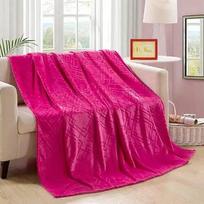 Aukštos kokybės rausvos spalvos raudonos spalvos vilnos antklodė, pilna karalienė plokščia paklodė, aksominė lovatiesė, plona antklodė 120x200cm 720g pink