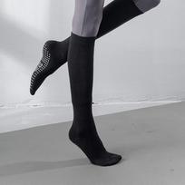 Yoga Pilates Sports Socks Long Sleeve Women's Professional Anti slip Split Toe Cotton Indoor Outdoor Dance Zumba Home Exercise Gym Fitness juoda