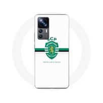 Coque Xiaomi 12T scp sporting portugal fond blanc balta