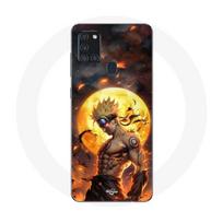 Coque Maniacase pour Samsung Galaxy A21s dark naruto lune 3D