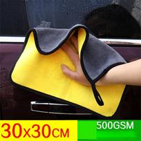 30x30/60CM Car Wash Microfiber Towel Car Cleaning Drying Cloth Hemming Car Care Cloth Detailing Car Wash Towel For cars 30x30