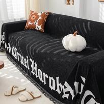 European-Style All-Inclusive Universal Full Covered Sofa Cover Sofa Cover Four Seasons Universal Anti-Scratching Sofa Towel Cover Cloth 180*130cm white