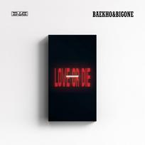 BAEKHO & BIGONE - Single Album Love or Die CD gray