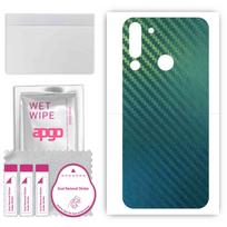 apgo Apsauginis lipdukas nugarėlei, suderinamas su HTC Wildfire E3, Apvyniojimo plėvelė, Folija, Vinilas - Raštas Anglies Chameleonas CAKA1