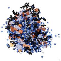 30g Assorted Halloween Pumpkin Witch Star Table Confetti Decor
