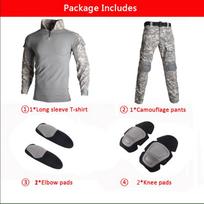 Tactical Trousers Army Camo Multicam Cargo Knee Pads Pants Work Clothing Combat Uniform Airsoft Shirts Mens Clothing XXL