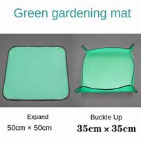 Home Gardening Mat Soil Changing Mat Green 50cm * 50cm gray