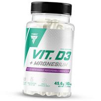 Vitaminas D3 ir magnis, vit. D3 + Magnis, Trec Nutrition (36101030) 60caps