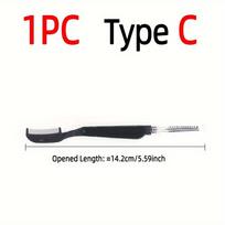 Bimoo 1PC Dubbing Brush Rake Through Dubbing Materials Professional Fly Tying Tool C