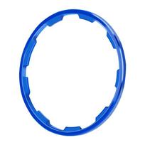 Mtb Road bike Hub Body Spacer Aluminum Alloy Washer 1.5mm 2.5mm Fits for road bike HG Cassette Freewheel blue