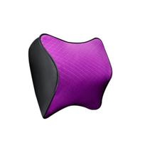 Neck Pillow Ergonomic Design Relieve Pain Memory Foam Super Soft Headrest Cushion for violetinė