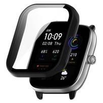 Kompiuterio apsauginis dangtelis Amazfit GTS 4 Mini Apsauginis dėklas plėvelė visam ekranui H-uami Amazfit GTS4 Mini Apsauginis dėklas bamperis One Size juoda