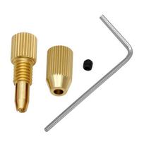 Mikro gręžimo griebtuvas Grąžto laikiklis Griebtuvo tvirtinimo gnybtai 0,8 mm-1,5 mm Mini žalvario grąžtų rinkinys 2,3 mm elektrinių variklių velenams