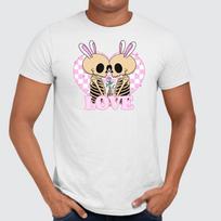 Design And Rabbit Unique Classic Tshirt Vibrant Bunny Psychedelic Psychobunny Unisex T-Shirt S