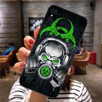 DJ Man Antigas Mask Phone Case For Xiaomi Mi 12 11T 10T 9T Lite Pro Ultra Note 10 Poco F3 F4 X4 GT Soft Black Phone Cover Xiaomi 12 or 12X black