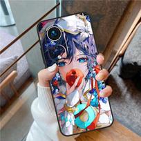 Genshin Impact Raiden Shogun Baal For Honor 50 Lite Case For Huawei P40 Lite P20 P30 Pro Nova 9 5T P Smart 2019 2021 Cover Huawei P20 white