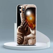 Astronaut Cosmic Planet Clear Case For Apple iPhone 13 11 14 12 Pro 7 8 Plus XR X XS Max 6 6S 13Pro Silicone Phone Cover iPhone 14