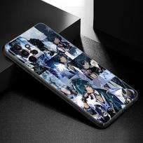 Genshin Impact Anime Phone Case For Samsung Galaxy A21 A30 A50 A52 S A13 A22 A32 A33 A53 A73 5G A11 A12 A31 A51 A70 A71 A72 Samsung A11 gray