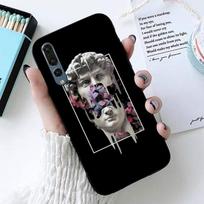 Mona Lisa Phone Case for Huawei Honor 10 i 8X C 5A 20 9 10 30 lite pro Voew 10 20 V30 Honor 7A 2GB gray
