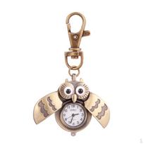 Unisex vintage karoliai, pakabinamas analoginis kvarcinis kišeninis laikrodis beige