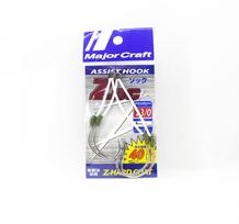 Major Craft ZOC Pagalbiniai kabliukai Tandem ZOC-HT3050 3/0 , 3cm/5cm 2vnt/pak. (0994)