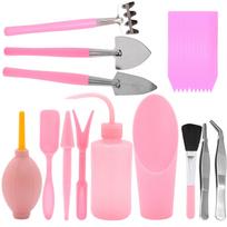 Succulent Tool Set, 22 Gardening Tools Succulent Kit With Potting Tarp Pad, Succulent Kit For Indoor And Outdoor Miniature Garden Plant Care One Size