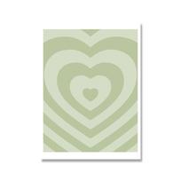Green Heart Matisse Flower Market David Wall Art Canvas Painting Nordic Posters And Prints Wall Pictures For Living Room Decor 21x30cm No Framed beige