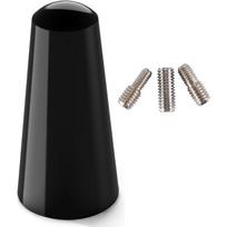Antenos strypo trumpas strypų derinimas automobilio antena Universalus radijas FM AM DAB + stogo antenos automobilio trumpas 3cm juoda