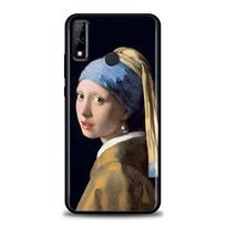 Painting Mona Lisa David Abstract Art Case For Huawei Y7 Y9 2019 A Y6p Y8s Y9a Y7a Cases Cover Mate 10 20 Lite 40 Pro Plus Funda Huawei Y6 2019 gray