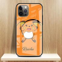 Glass Case For Apple iPhone 13 Pro 11 14 12 7 8 Plus SE 2022 XR X XS Max 6 6S Tempered Phone Cover Cartoon Cute Pokemon iPhone 6 6S white