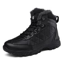 Boots Men Leather Army Hunting Trekking Camping Mountaineering Winter Snow Boats Big Size 47 48 Sneakers Men Shoes 39 ruda