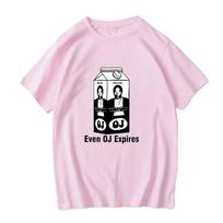 Simpson Printing T-shirt Vasarinis Aukštos Kokybės Apvaliu Kaklu Marškinėliai Trumpomis Rankovėmis Laisvalaikio Vyriški/Moteriski Marškinėliai Streetwear Grafiniai Marškinėliai S juoda