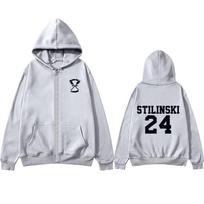 24 Zip Hoodie Oversized Hoodie Streetwear Women's Sweatshirt Women Hoodie Pocket Long Sleeve 24  Zip Hoodie S