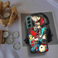 Persona 4 Anime Phone Case For Samsung A15 A25 A35 A55 Galaxy A70S A50S A30S A30 A40 A71 A51 A41 A31 A21 A11 A01 A20S A10S A20E Samsung A21S red