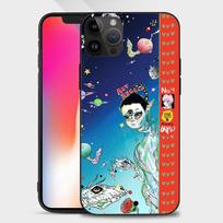 Grimes Art Angels Phone Case iphone15 14 13 12 11 Pro Max Mini X 7 8 Soft Case iPhone12mini pink