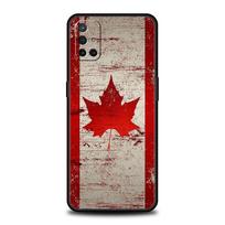 Telefono dėklas OnePlus 10 9 Pro 9T 9R 9RT 8T 8 7 6T 7T Nord 2 CE 5G N200 N10 N100 minkštas viršelis klevas Kanados vėliava meilė futbolas Nord N200 5G