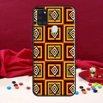 African Style Fabric Print Case For Samsung Galaxy A34 A54 A14 A12 A22 A32 A52 A51 A71 A50 A53 A73 A13 Back Cover Samsung A11 blue