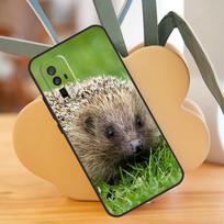 Hedgehog Case For POCO F6 Pro X6 X5 X3 F3 F5 M6 M5s Xiaomi 13T Pro 11T 12T 12 13 Lite 14 Ultra Cover POCO X3 Pro white
