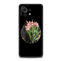Vintage Flower Marble telefono dėklas, skirtas Xiaomi Poco X4 X3 NFC F3 F4 M3 M4 Mi Note 12T 10 12 11 Ultra 11T Pro 10T Lite 9T 5G dangtelis Poco M4 Pro 5G