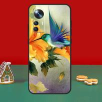 Kolibris Dėklas telefonui POCO M6 Pro X6 Pro X3 X5 F3 F5 M5s Skirtas Xiaomi 14 12T 11T 13T Pro 12 13 Lite Mi 11T (11T Pro) orange